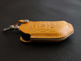 Jeep [2-4] Key Leather Case - Gladiator, Wrangler, JL, JLU, Rubicon - Italian Veg-Tanned Leather