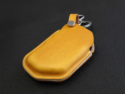 Jeep [2-4] Key Leather Case - Gladiator, Wrangler, JL, JLU, Rubicon - Italian Veg-Tanned Leather