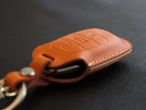 Audi Series [3] Key Fob Cover Leather Case Fits A3 A4 A5 A6 A7 S5, S7 Q5 RS