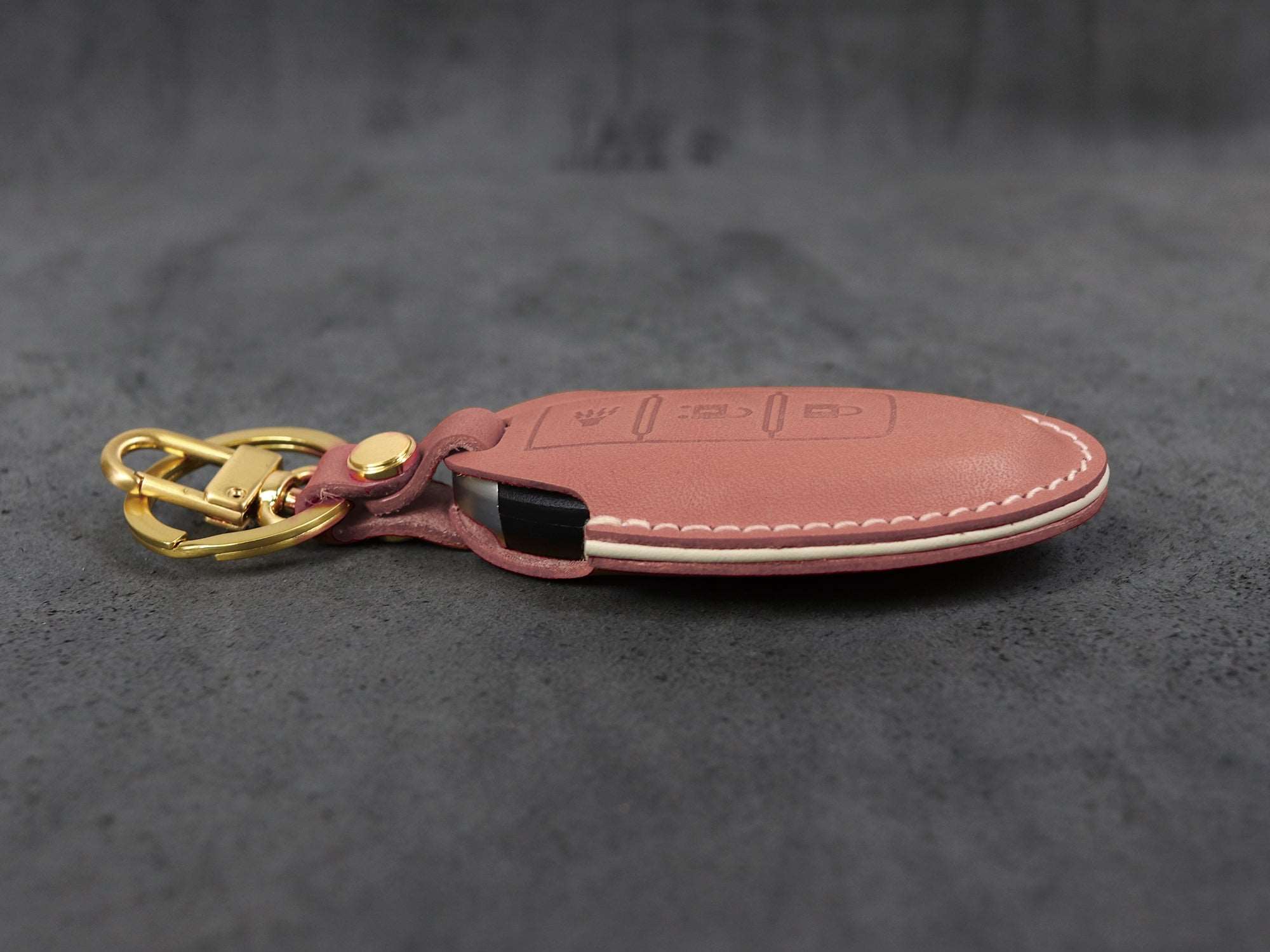 Infiniti Series [01-3B] Key Case  EX35 FX35 FX45 FX50 G25 Leather Brut Key Case, Car Key Accessories New Car Gift