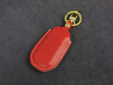 Infiniti [2-4] Leather Key Case - QX60 Q50 - Italian Veg-tanned Leather - 4 Buttons