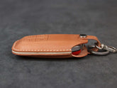 Ferrari [1] Key Fob Cover Leather Case for 488, 812, F8, ST90, 488GTB, Laferrari - Italian Veg-Tanned Leather