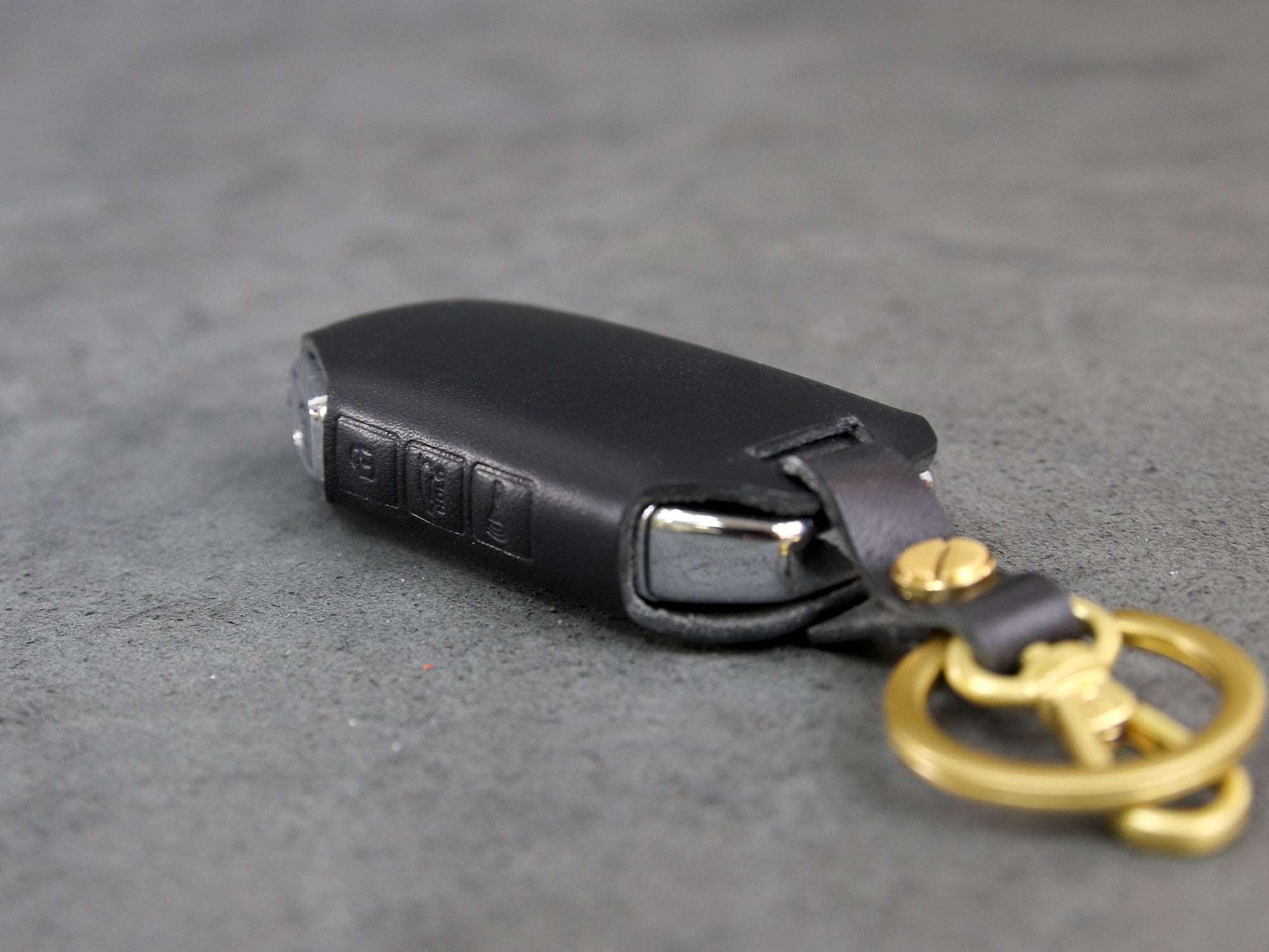 KIA [2-5] Key Cover - FORTE, NIRO, SELTOS, SORENTO, SOUL, SPORTAGE, TELLURIDE - Italian Veg-Tanned Leather