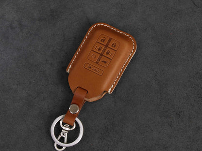 Honda [1-7B] Key Fob Leather Case - Odyssey