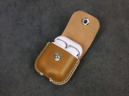 Airpods [AP-01A] Leather case - Italian Veg-Tanned Leather