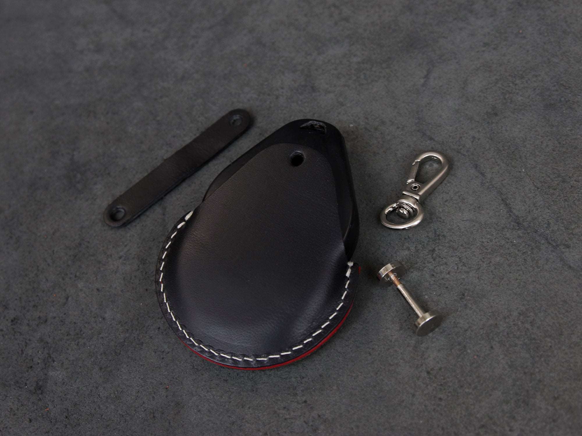 Harley Davidson [1] Series Key Cover for Harley Davidson Smart Security System FOB - Italian Veg-Tanned Leather