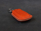 Hyundai [1-3] Key fob Cover - i30, Azera, ix35, Elantra, Accent, Santa Fe, IG Grandeur - Italian Veg-Tanned Leather - 3 buttons