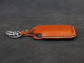 Chevrolet / GMC [3-5BT] Handmade Key Fob Cover for - Silverado / Sierra - Italian Veg-Tanned Leather -5 Buttons