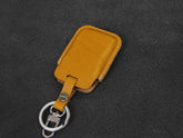 Chevrolet / GMC [3-5BT] Handmade Key Fob Cover for - Silverado / Sierra - Italian Veg-Tanned Leather -5 Buttons