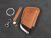 Acura Series [3] Key Fob Cover - Italian Premium Leather - MDX RDX RLX ILX TLX CDX NSX - Personalized Stamp