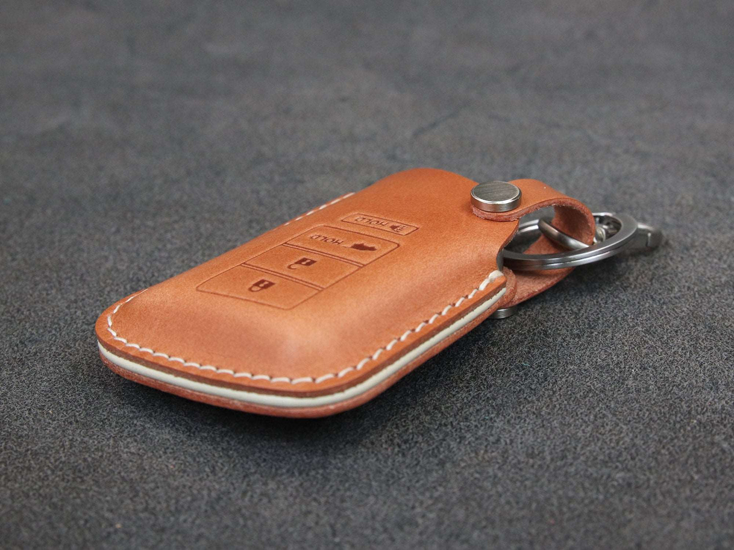 Acura Series [3] Key Fob Cover - Italian Premium Leather - MDX RDX RLX ILX TLX CDX NSX - Personalized Stamp