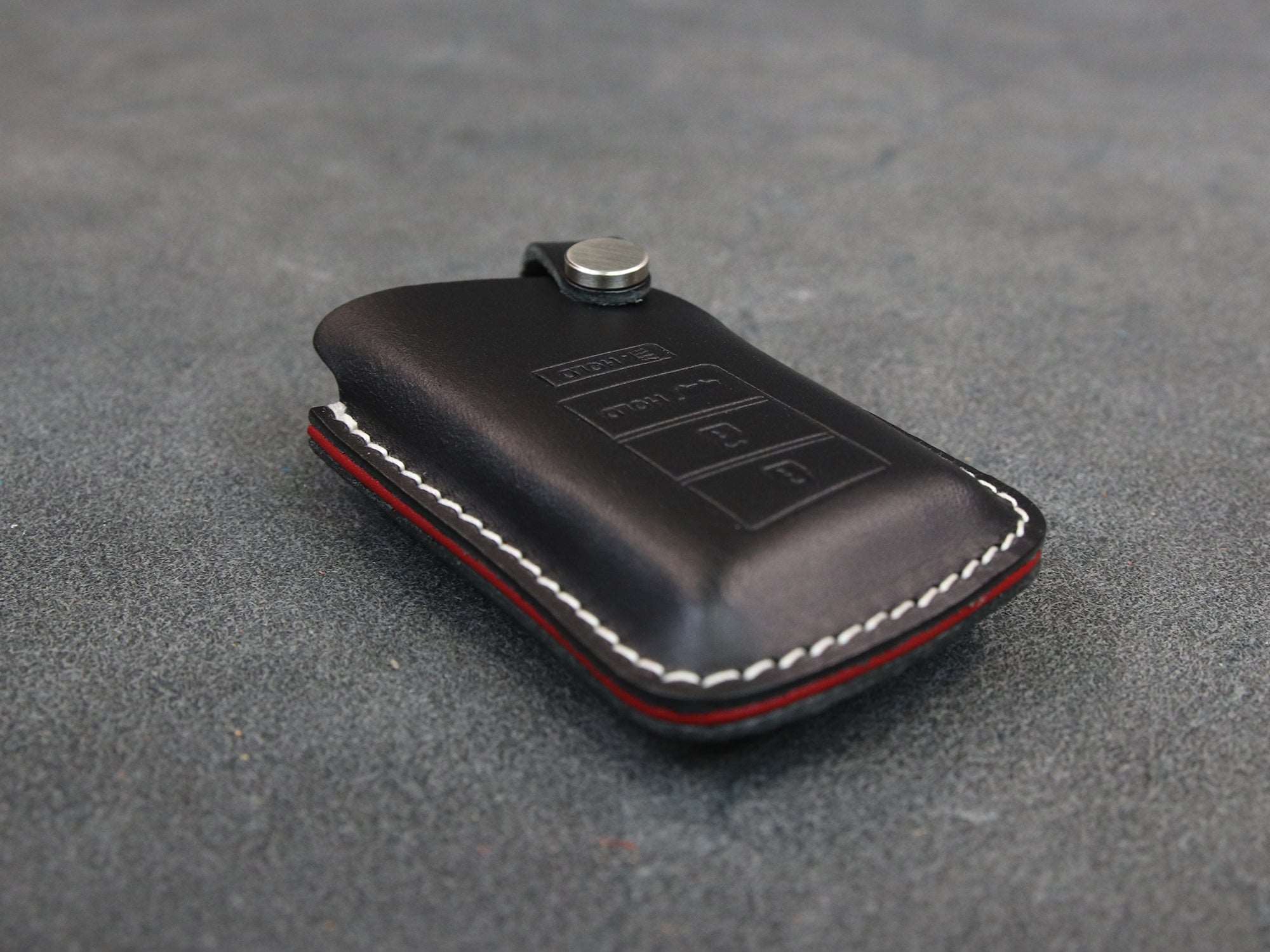 Acura Series [3] Key Fob Cover - Italian Premium Leather - MDX RDX RLX ILX TLX CDX NSX - Personalized Stamp