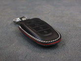 Hyundai Series [3] Key Fob Cover Premium Leather Keyless Remote Car Key Case Grandeur Santa Fe Sonata Tucson Nexo Car Accessory