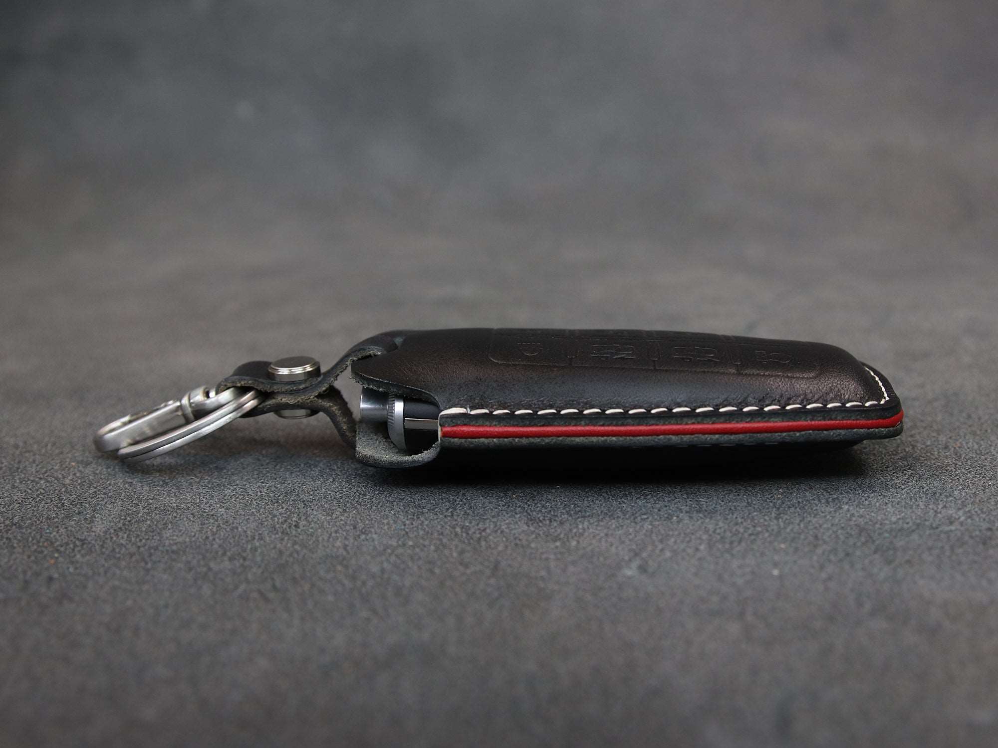 Genesis Series [2] Key Fob Cover Premium Leather Keyless Remote Car Key Case GV80 G80 GV70 G70 Car Accessory