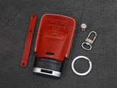 Cadillac / Corvette Series [3] Key Fob Cover srx dts STS XTS CTS Escalade Corvette Key Case Italian Veg-Tanned Leather