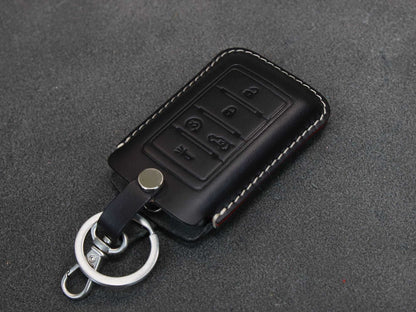 Jeep Series [03] Leather Key Fob Case - Wagoneer, Cherokee, Grand Cherokee, Grand Wagoneer