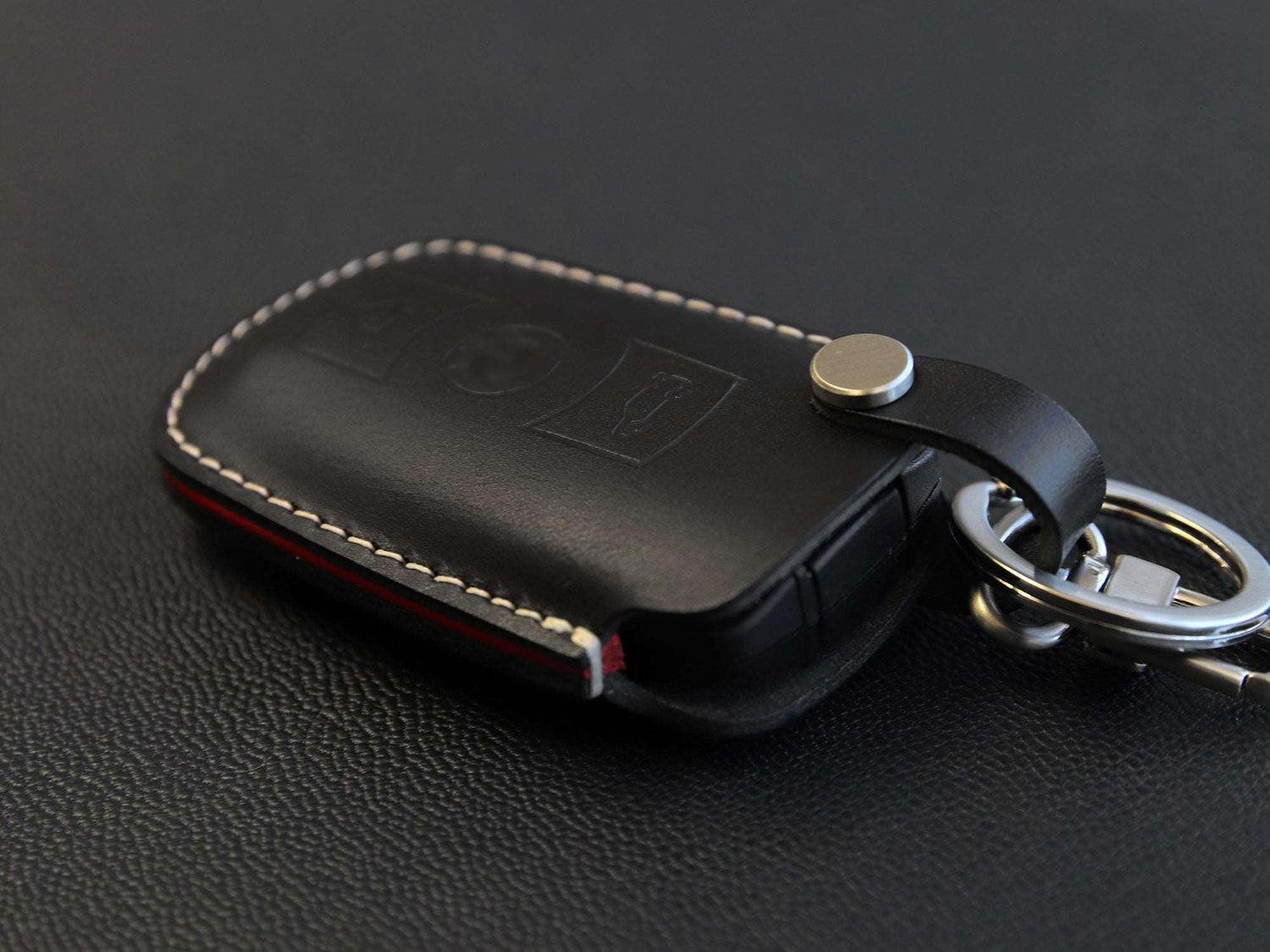 BMW [03] Key Fob Leather Case - BMW 3 5 6 Series M3 M5 X1 X5 X6 Z4 &amp; more