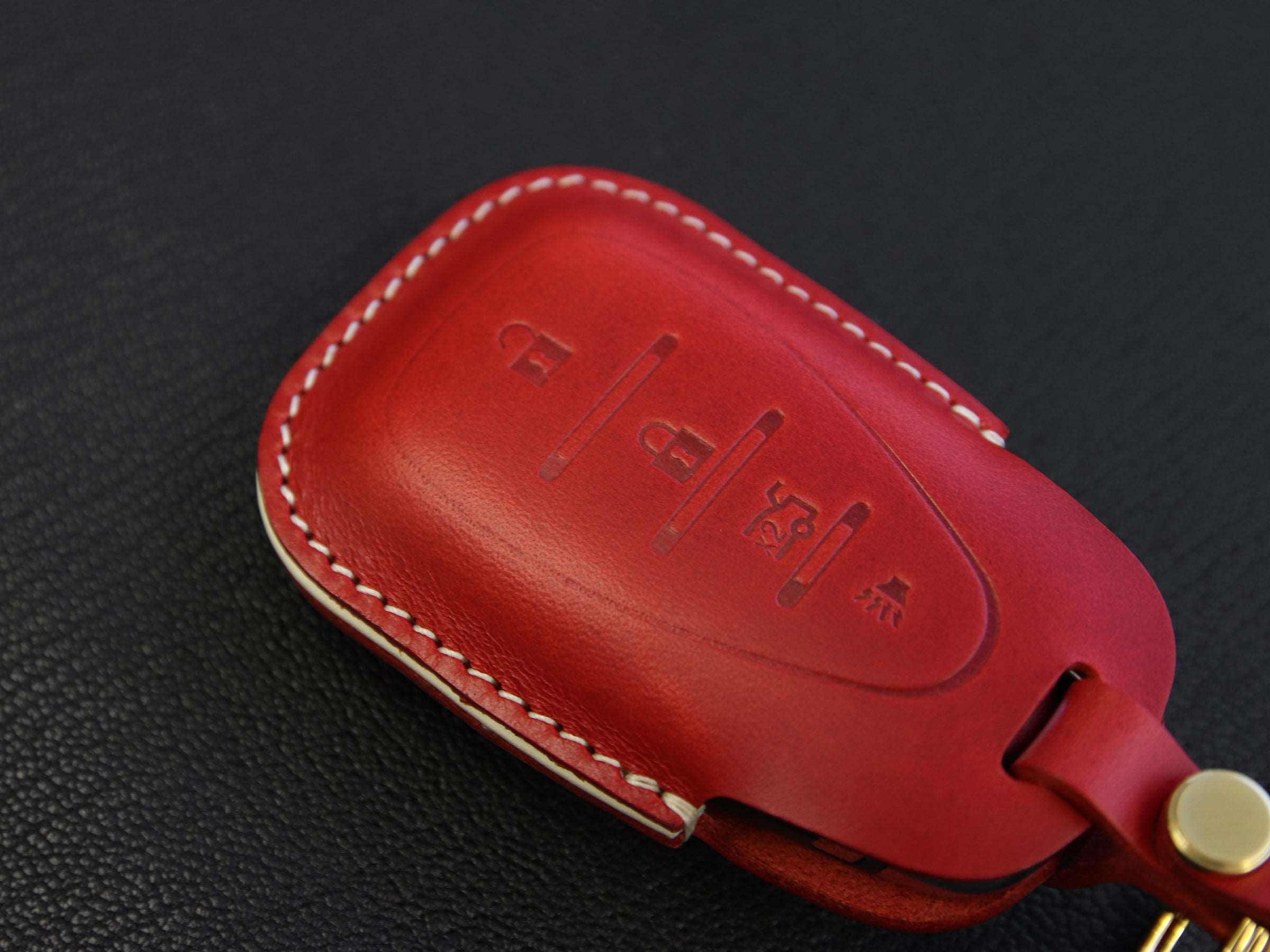 Chevrolet [2-4] Key Cover fits  -Malibu, Camaro, Cruze, Traverse, Volt, etc - 4 Buttons