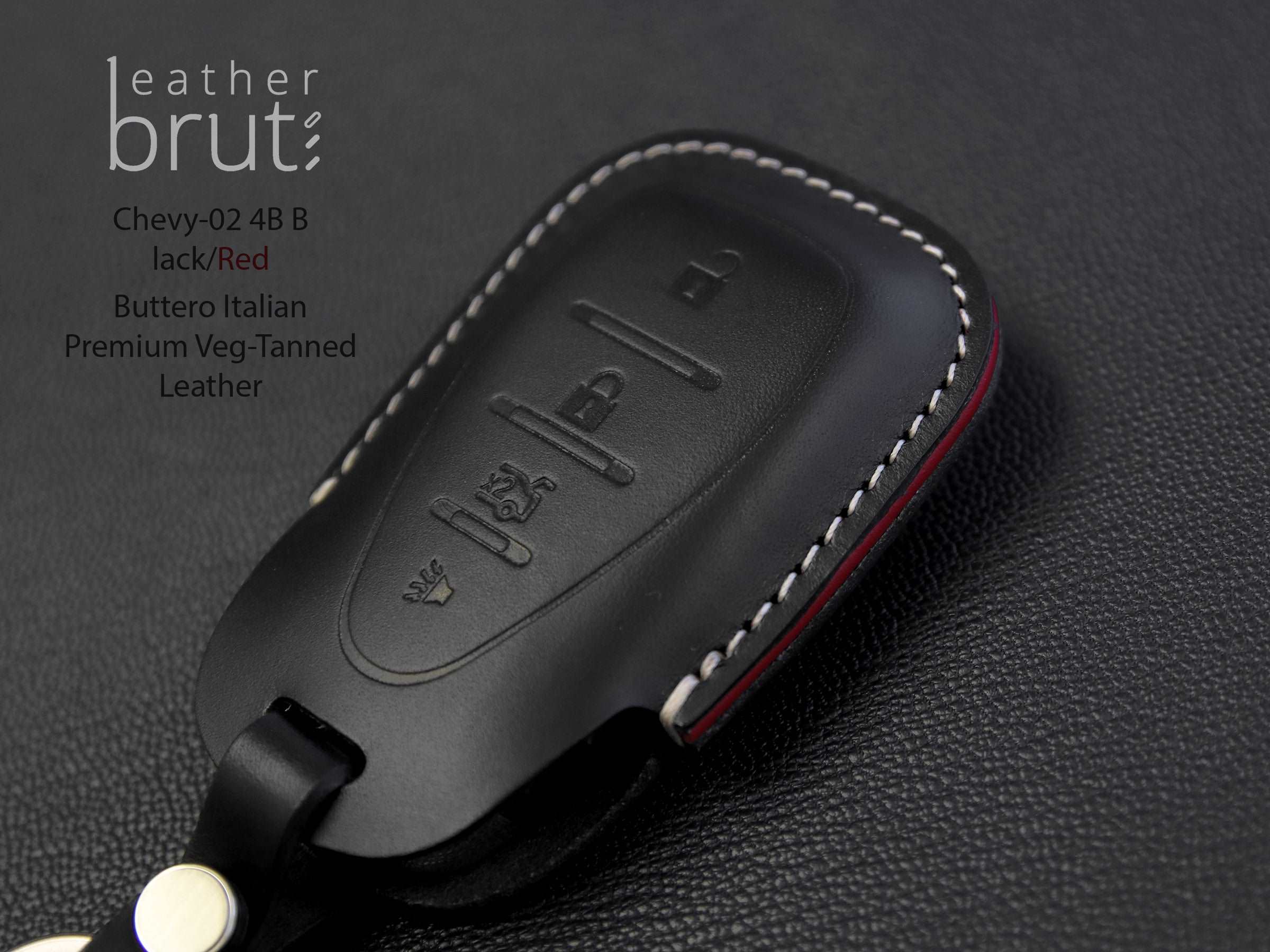 Chevrolet [2-4] Key Cover fits  -Malibu, Camaro, Cruze, Traverse, Volt, etc - 4 Buttons