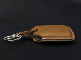 Chevrolet / GMC [1-5]  Key Fob Cover - Silverado 1500, 2500, 3500 / Sierra, Acadia, Sierra, Terrain, etc. - Italian Veg-Tanned Leather -5 Buttons