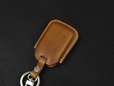 Chevrolet / GMC [1-5]  Key Fob Cover - Silverado 1500, 2500, 3500 / Sierra, Acadia, Sierra, Terrain, etc. - Italian Veg-Tanned Leather -5 Buttons