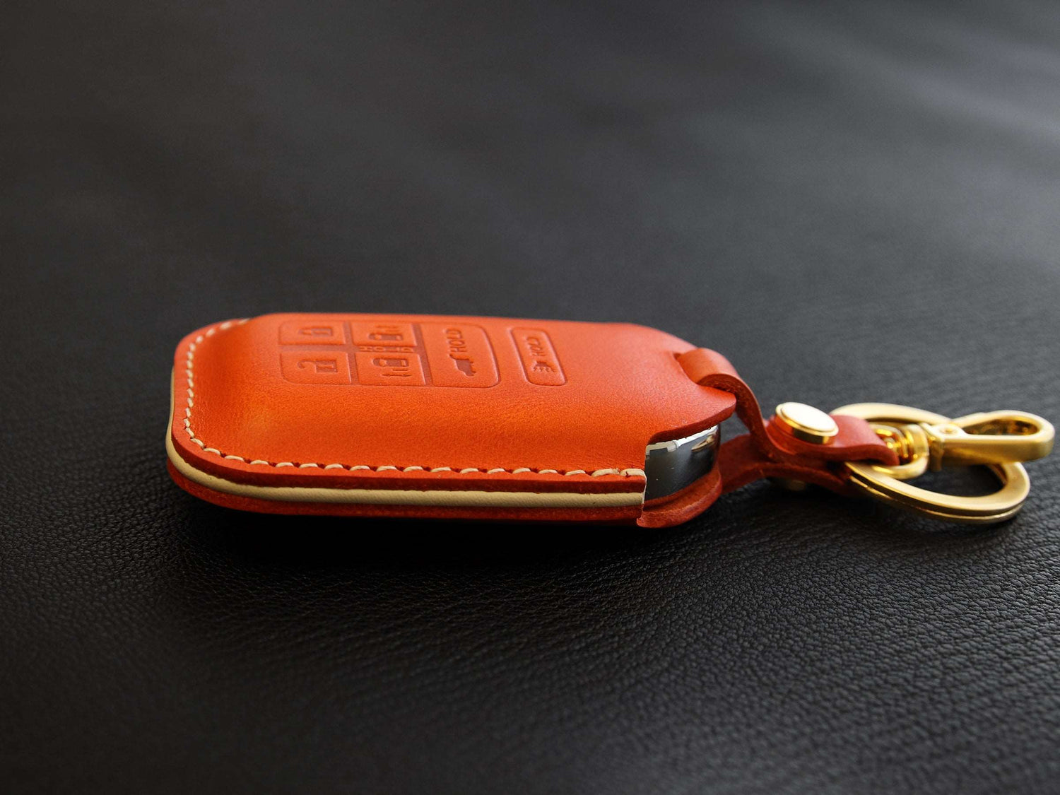 Honda [1-6] Key Fob Leather Case - Odyssey