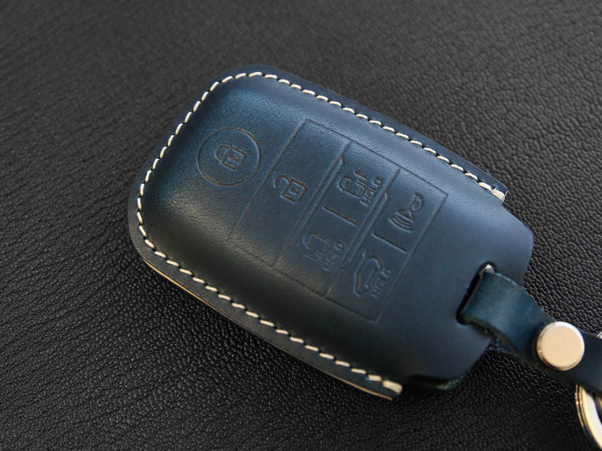 Kia [1-6] Key Cover for Sedona - Italian Veg-Tanned Leather