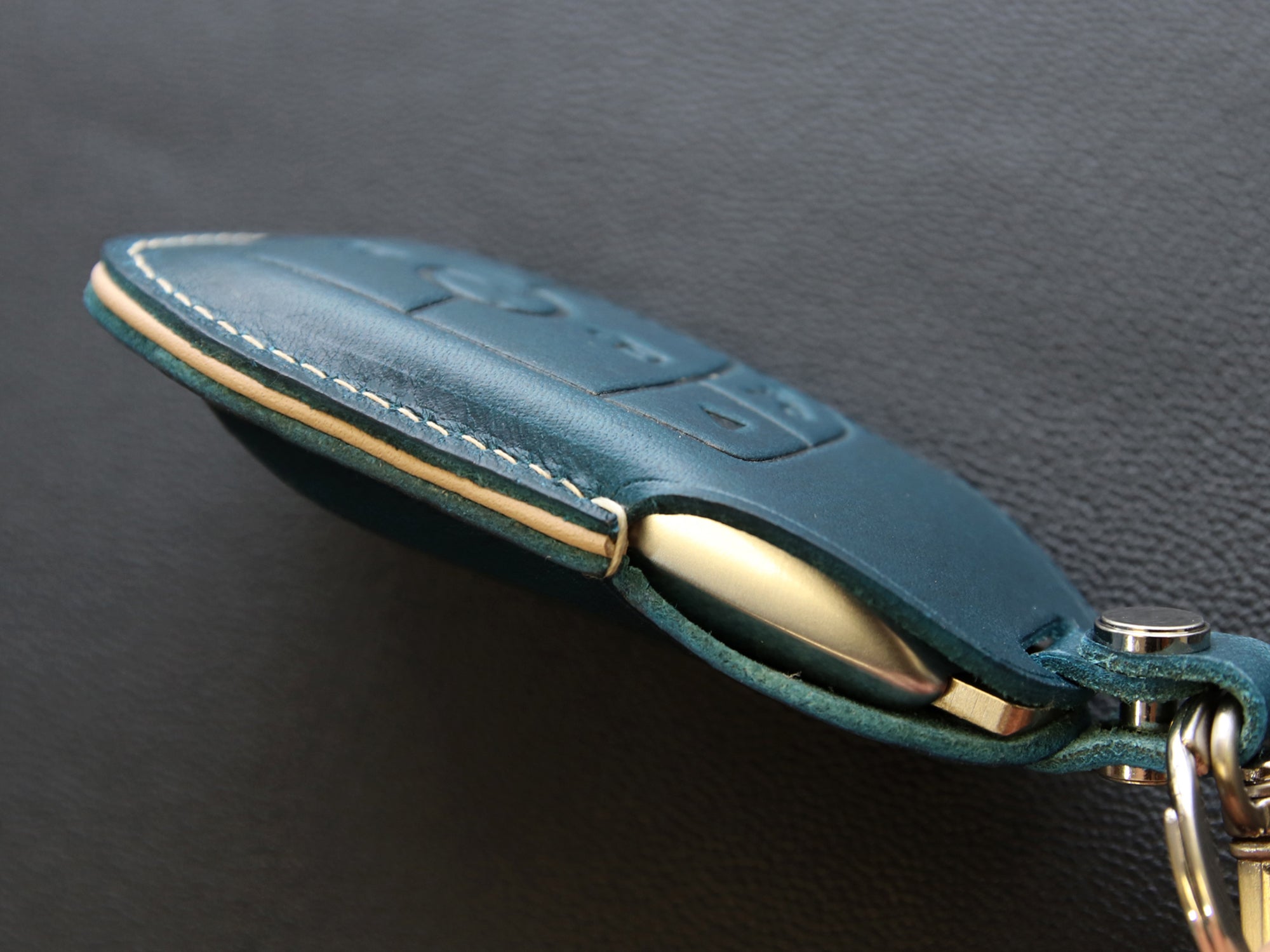 Mercedes Benz [2-4] Key Fob Cover - E Class, S Class, W213 - Italian Veg-Tanned Leather