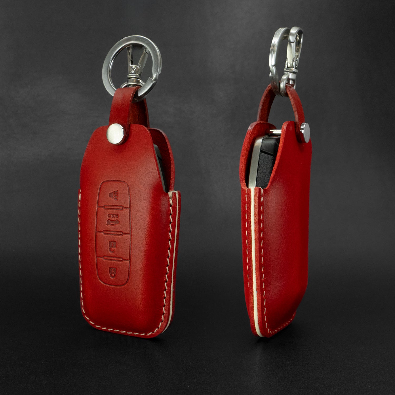 Infiniti [3V] Leather Key Fob Case - 4/5 Button