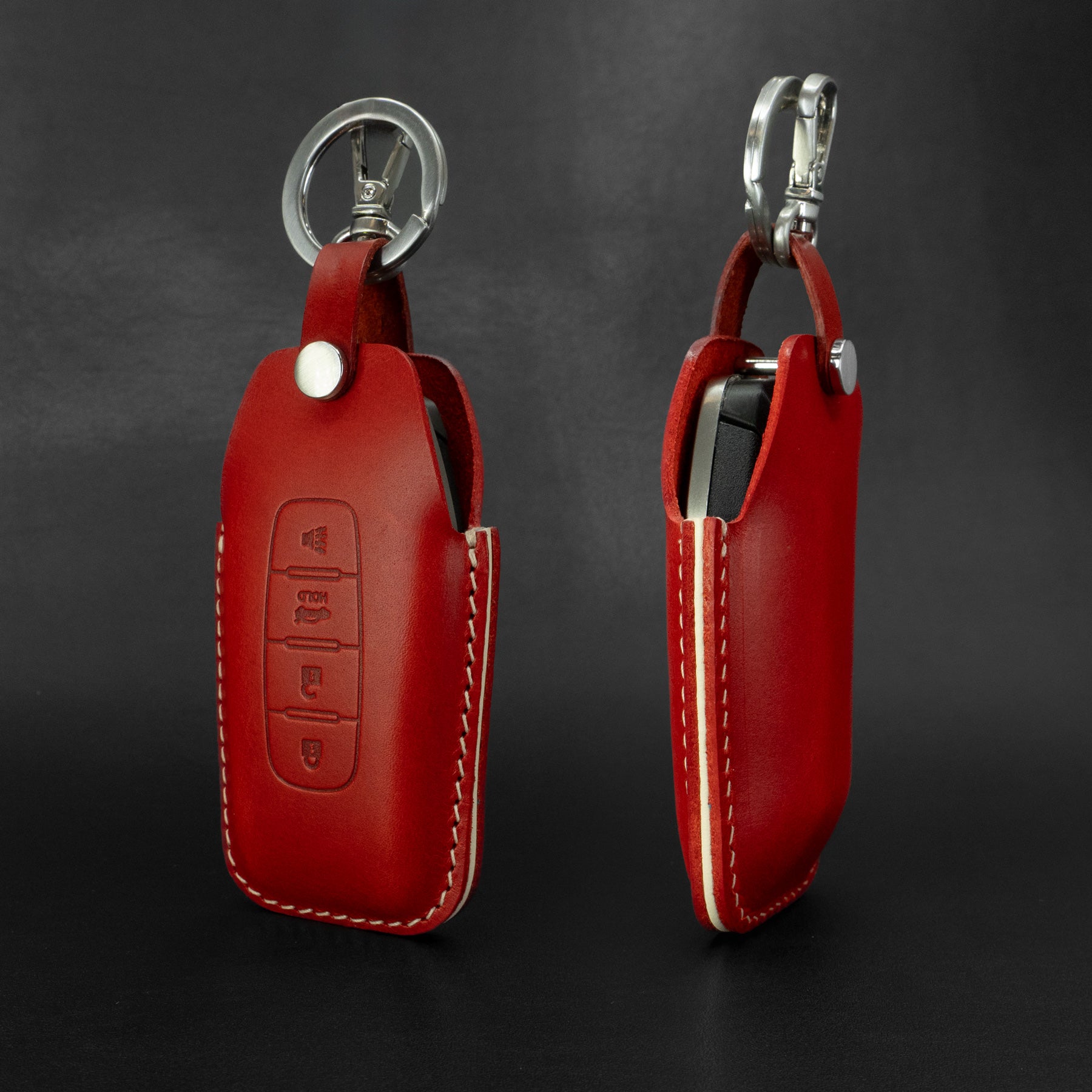 Infiniti [3V] Leather Key Fob Case - 4/5 Button