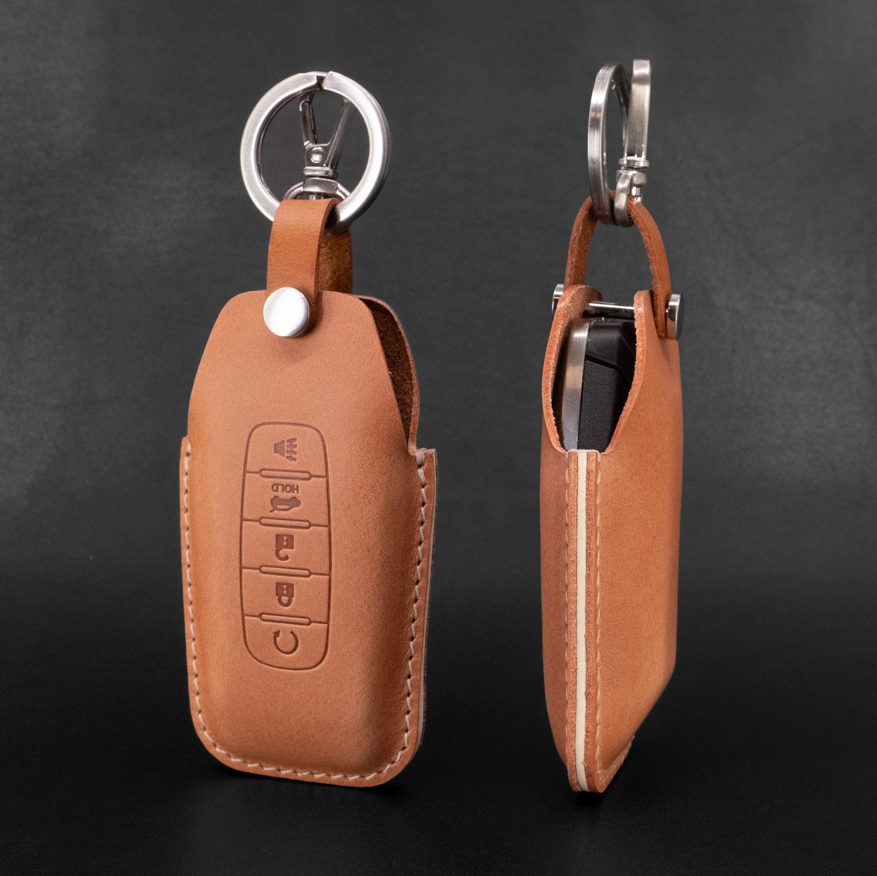 Infiniti [3V] Leather Key Fob Case - 4/5 Button