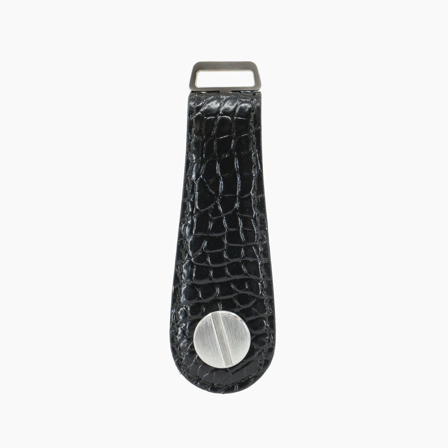 American Alligator Leather Key Organizer – Black, Limited Edition