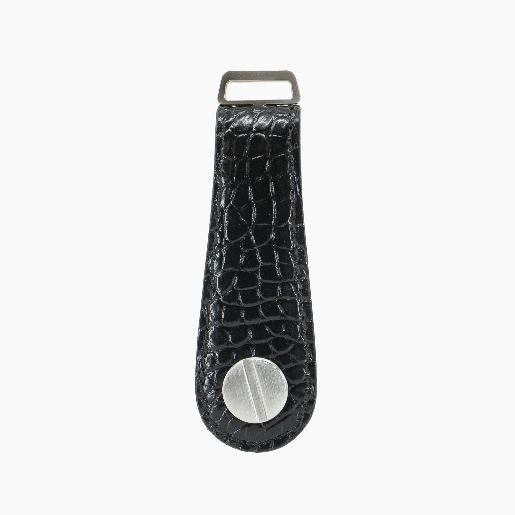 American Alligator Leather Key Organizer – Black, Limited Edition