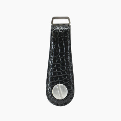 American Alligator Leather Key Organizer – Black, Limited Edition
