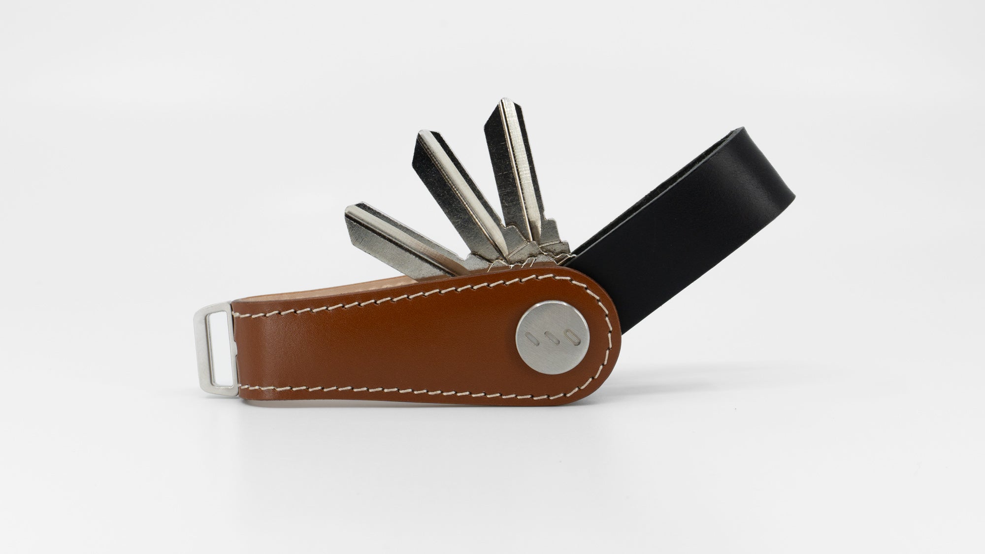 Key Organizer - Gaeta Brown - Premium Veg-Tanned Leather – Leather