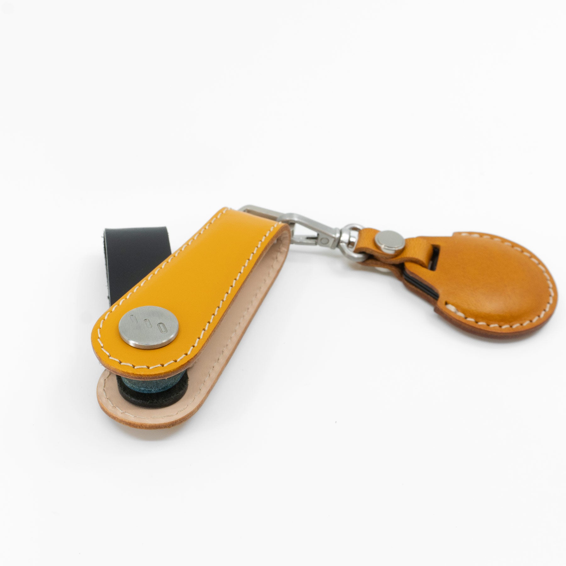Key Organizer - Gaeta Yellow - Premium Veg-Tanned Leather