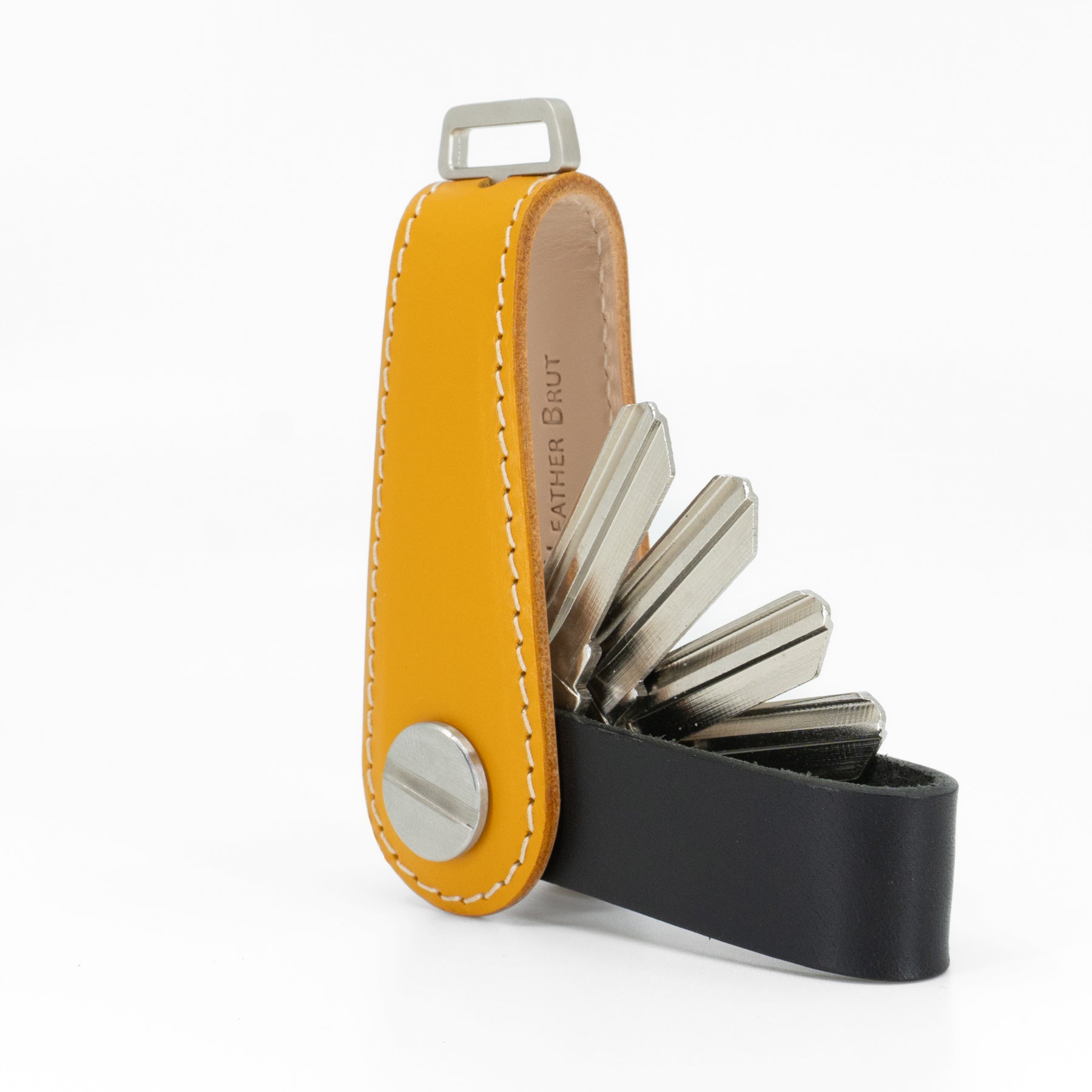 Key Organizer - Gaeta Yellow - Premium Veg-Tanned Leather