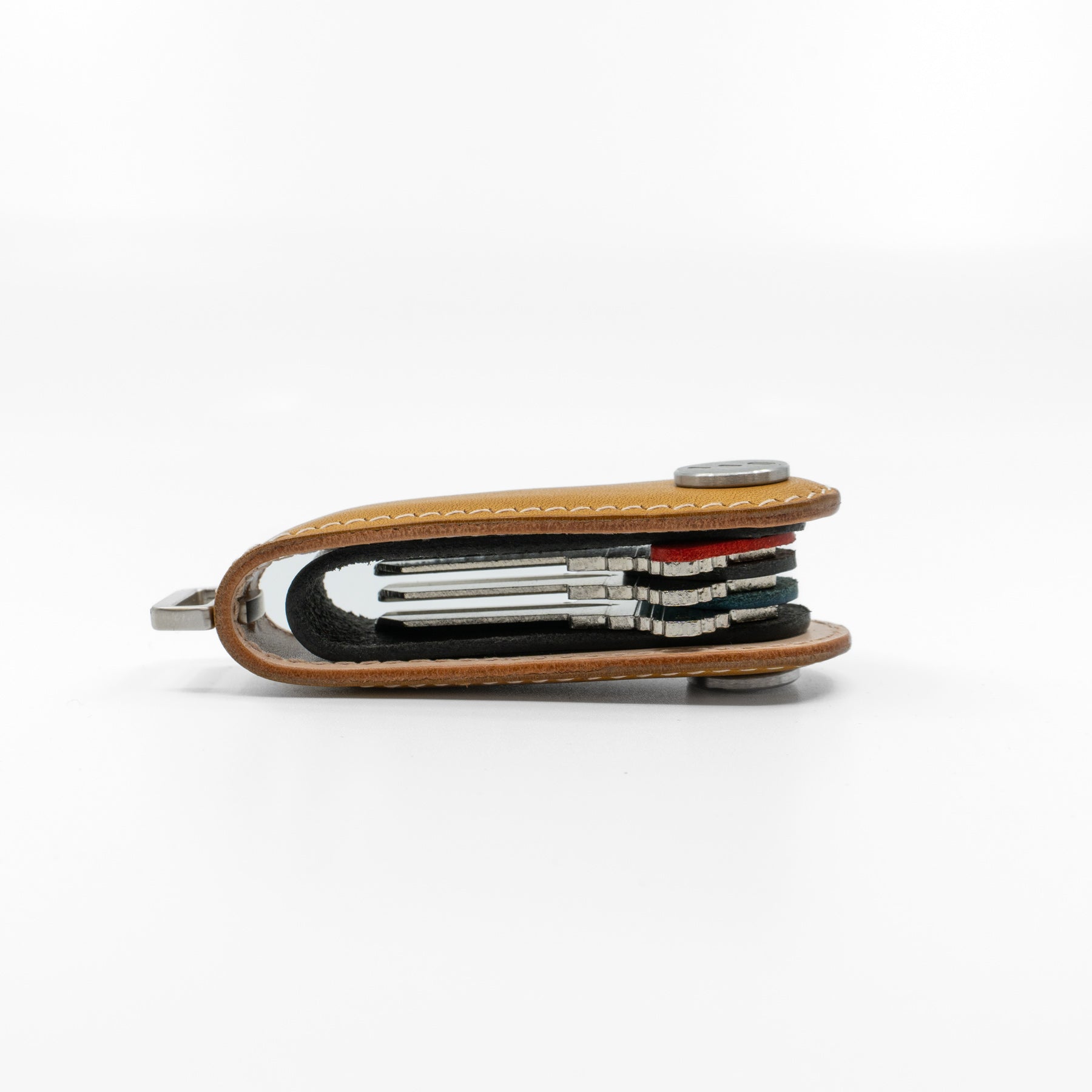 Key Organizer - NOVONAPPA Yellow - Premium Veg-Tanned Leather - Limited Edtion