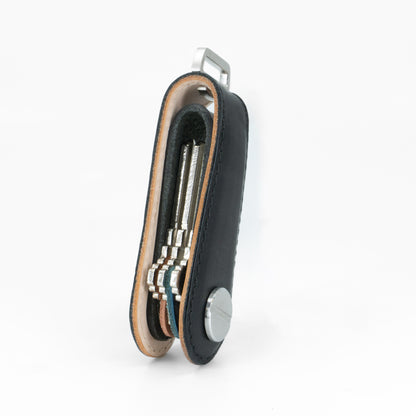 Key Organizer - NOVONAPPA Black - Premium French Calfskin