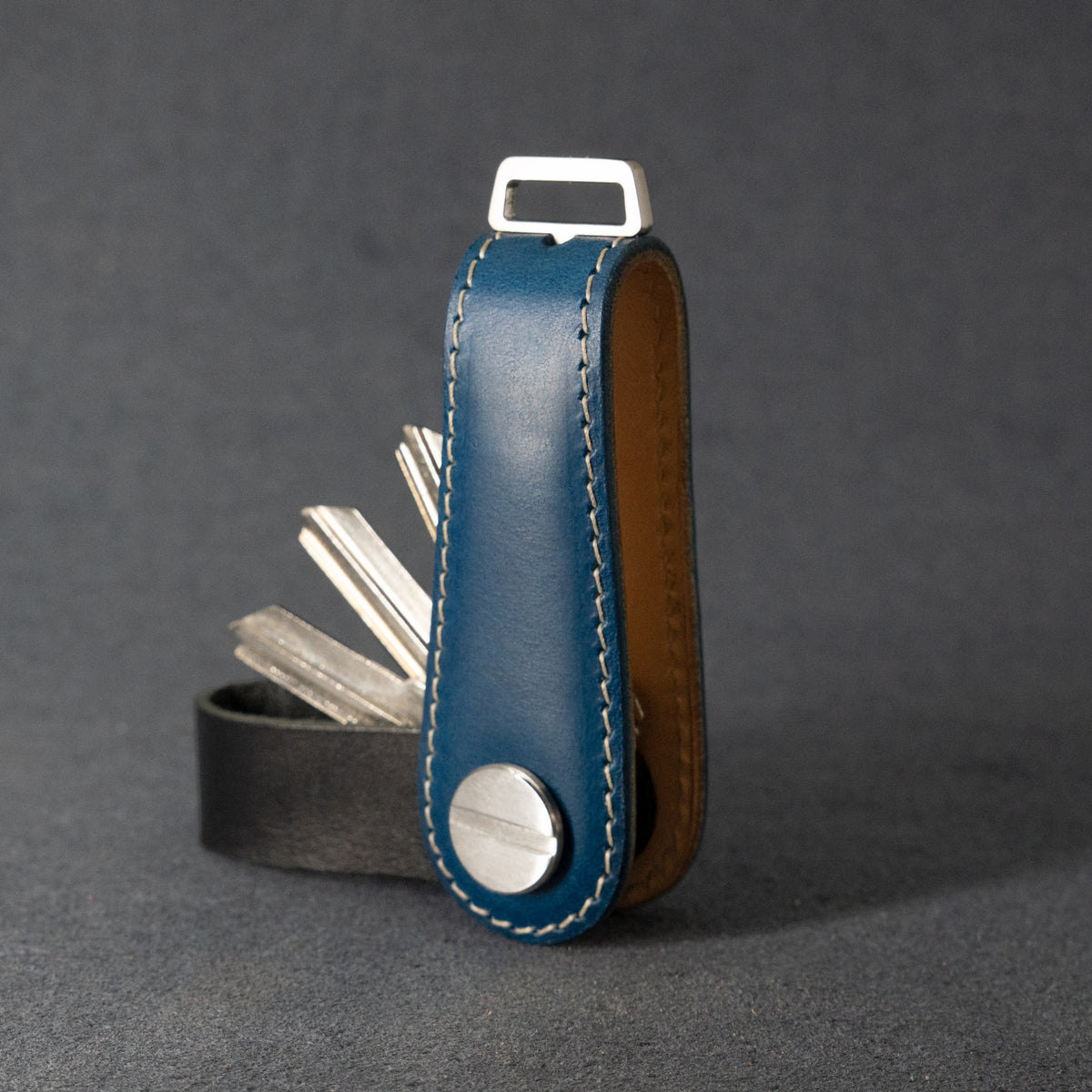Buttero Leather Key Organizer – Premium Italian Veg-Tanned Leather