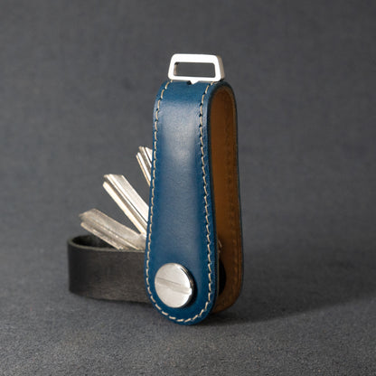 Buttero Leather Key Organizer – Premium Italian Veg-Tanned Leather