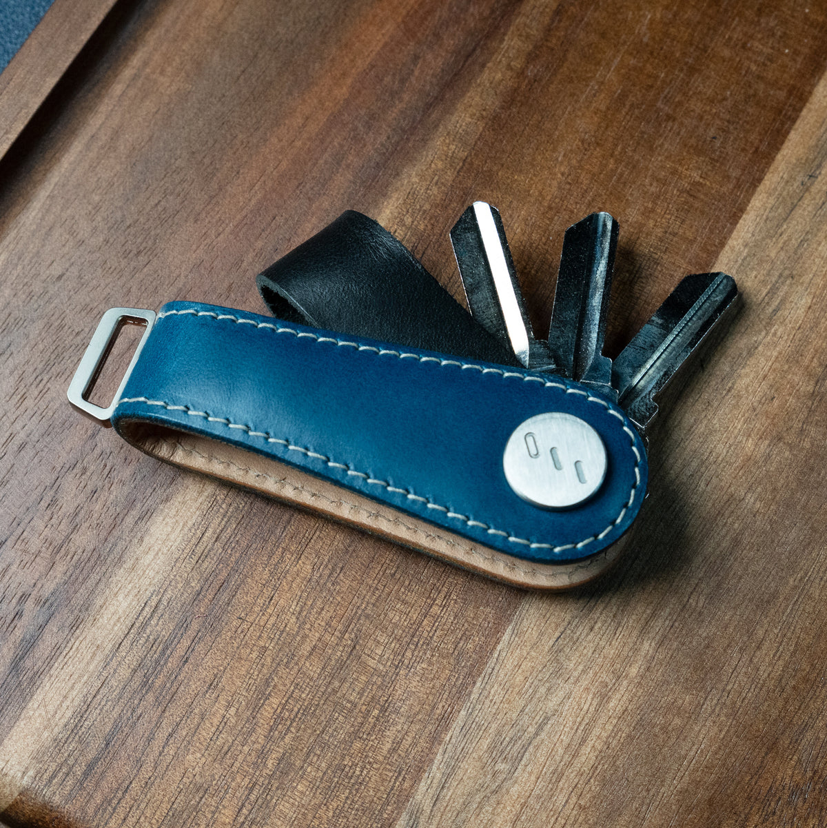 Buttero Leather Key Organizer – Premium Italian Veg-Tanned Leather