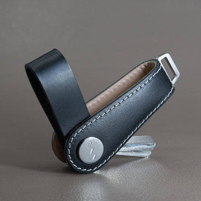 Buttero Leather Key Organizer – Premium Italian Veg-Tanned Leather