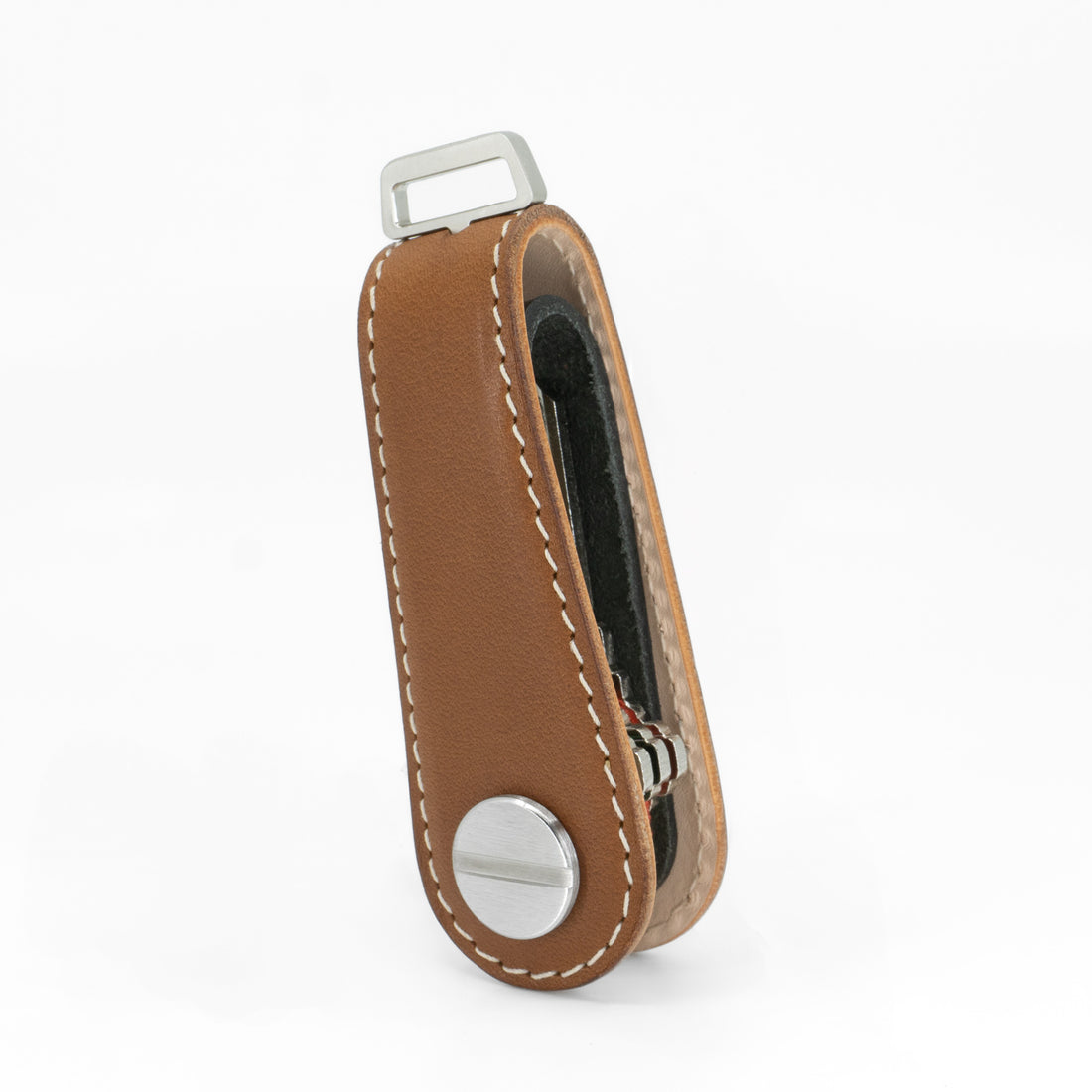Key Organizer - NOVONAPPA Brown - Premium French Calfskin
