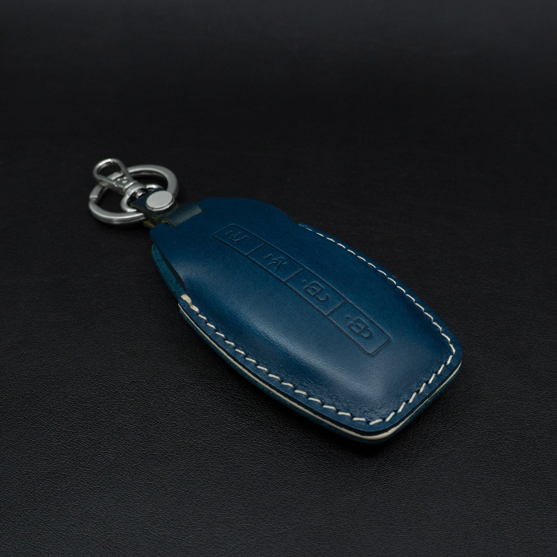 Leather key fob cover for 2026 Lucid Gravity smart key