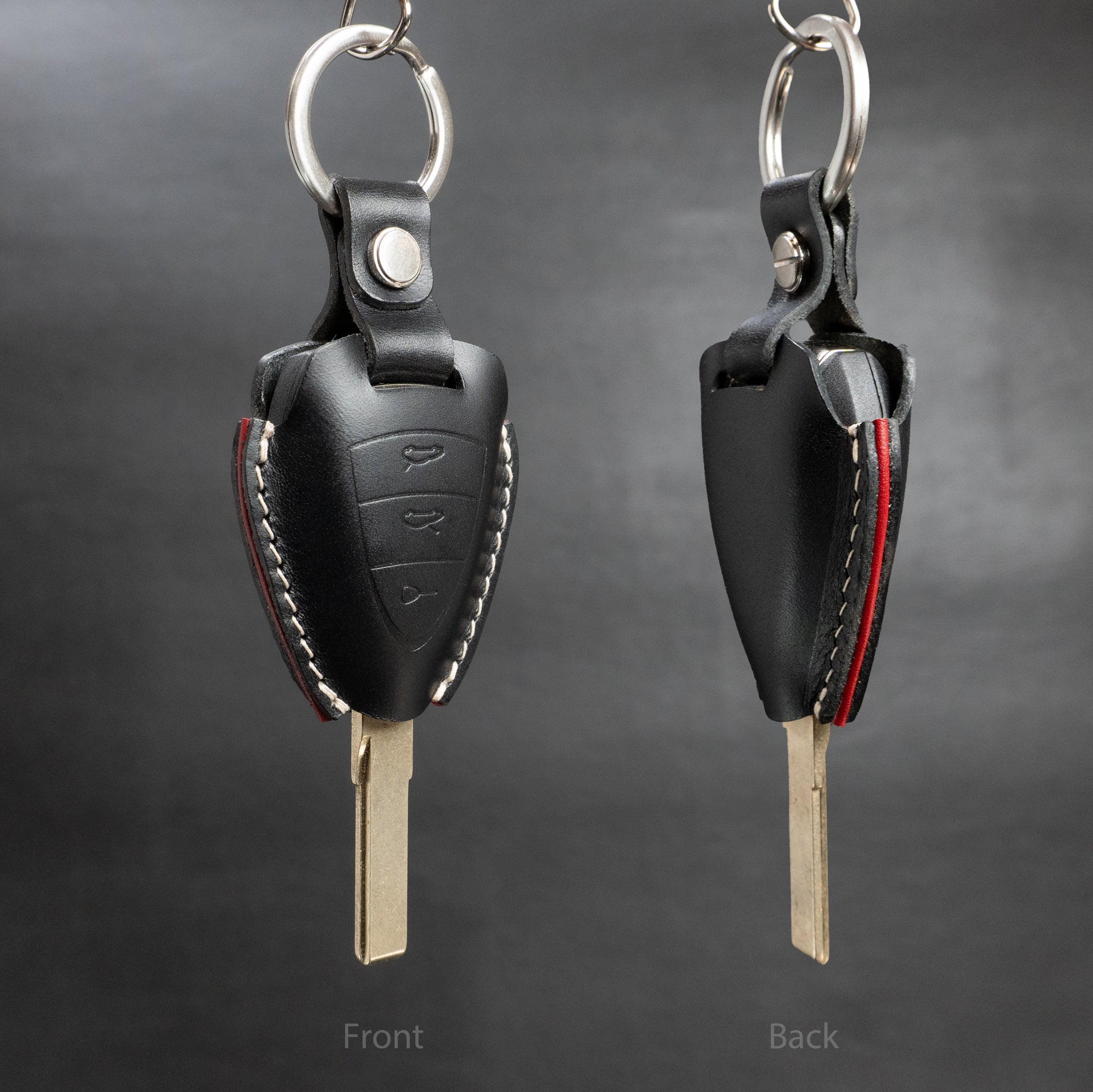 Leather Key Fob Cover for Porsche Series [03]