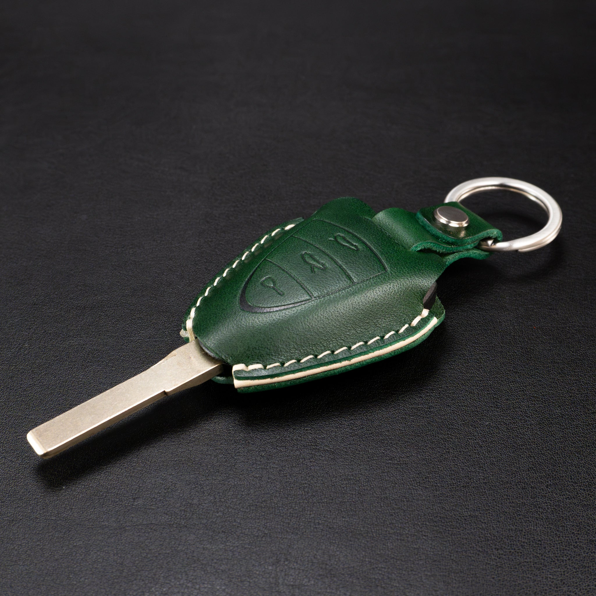 Leather Key Fob Cover for Porsche Series [03]