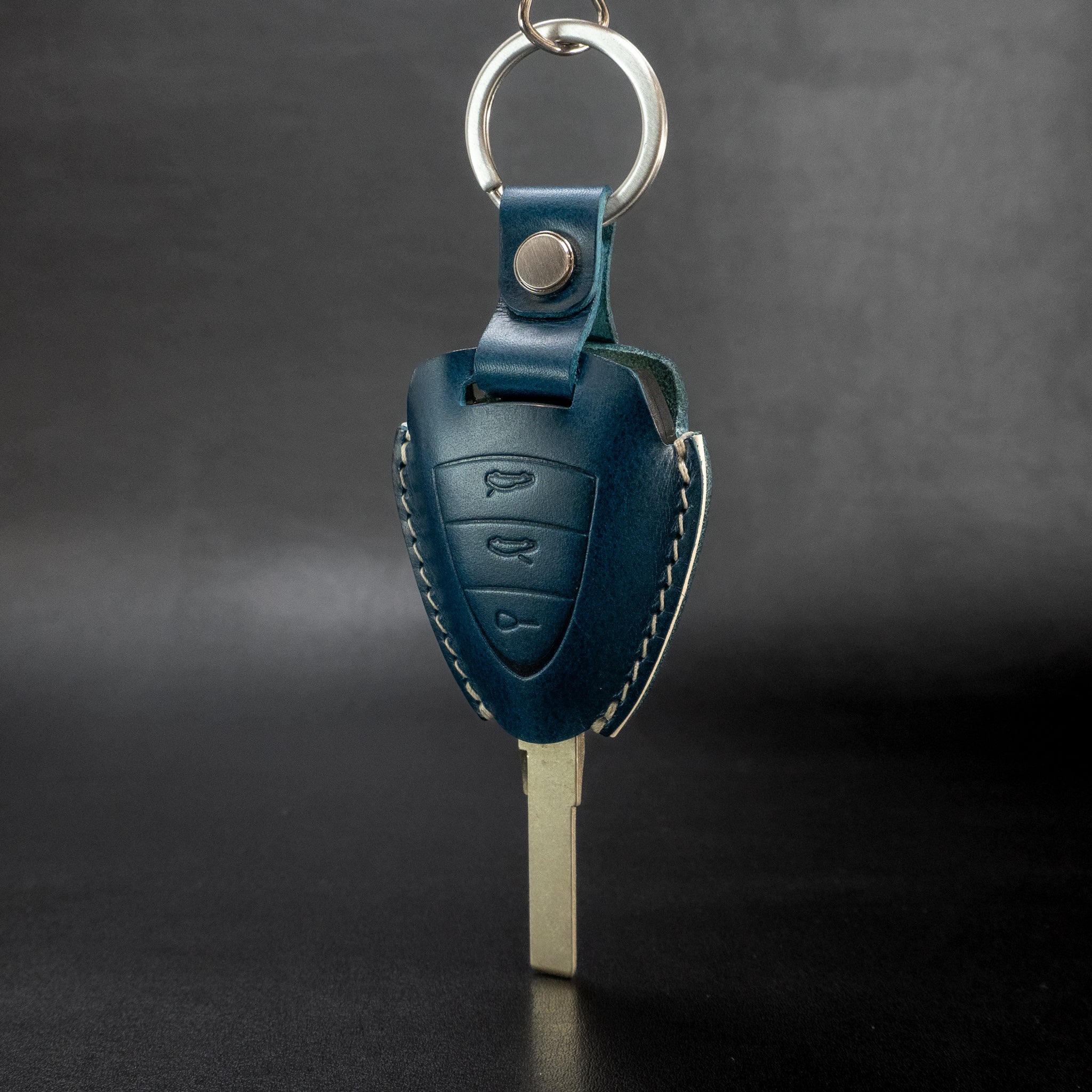 Leather Key Fob Cover for Porsche Series [03]