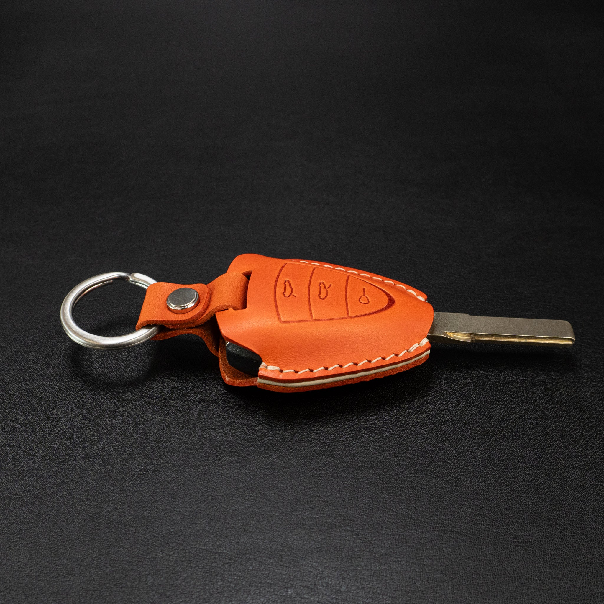 Leather Key Fob Cover for Porsche Series [03]