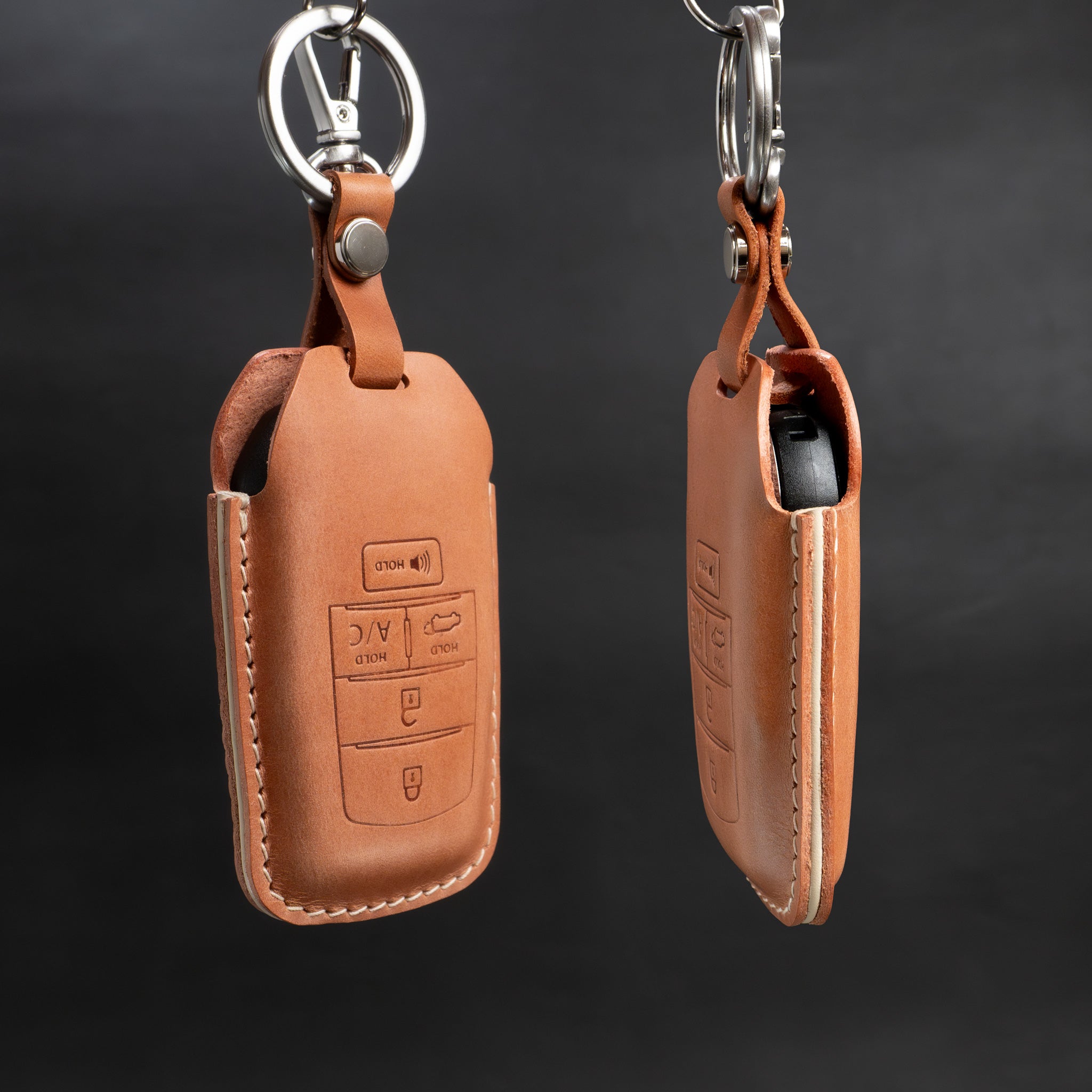 Leather Key Fob Cover for Subaru Series - Handcrafted in USA